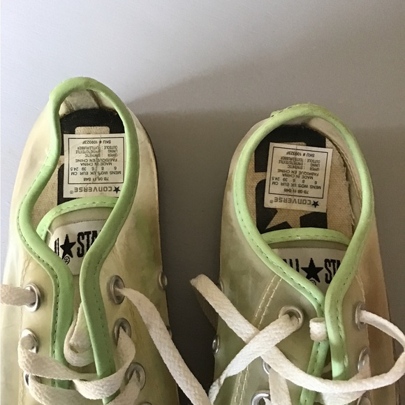 Converse Chuck Taylor Clear Vintage Size 8 - Picture 3 of 5